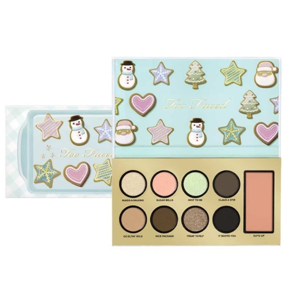 Too Faced Other - TOO FACED CHRISTMAS BAKE SHOP SUGAR COOKIE SCENTED FACE & EYE PALETTE.